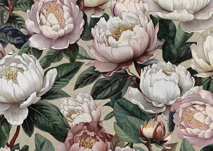 Henley, Peony Bloom Wiginton - Roman Blind - Image 7